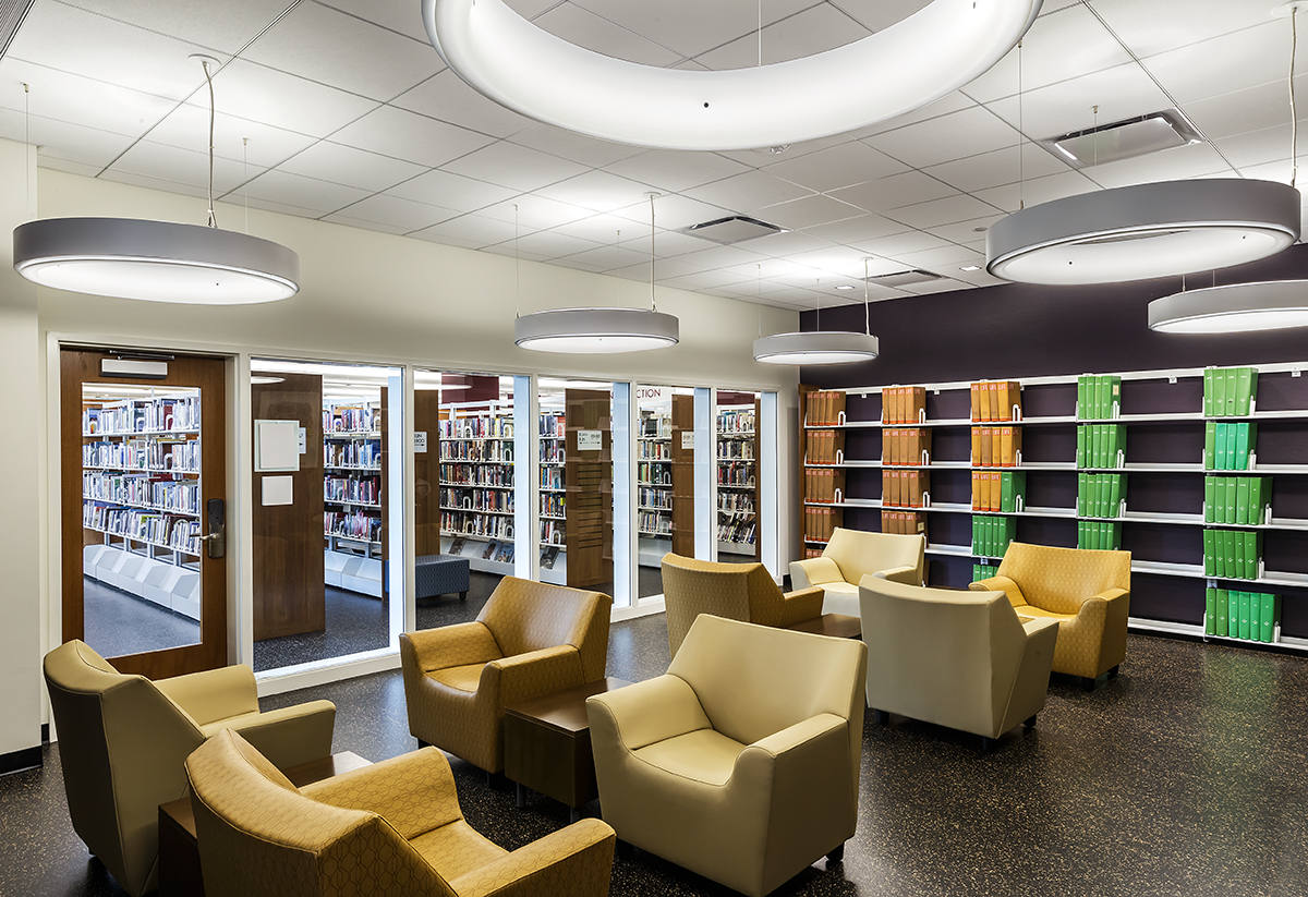 Historic Preservation and Addition of Haish Public Library in Dekalb